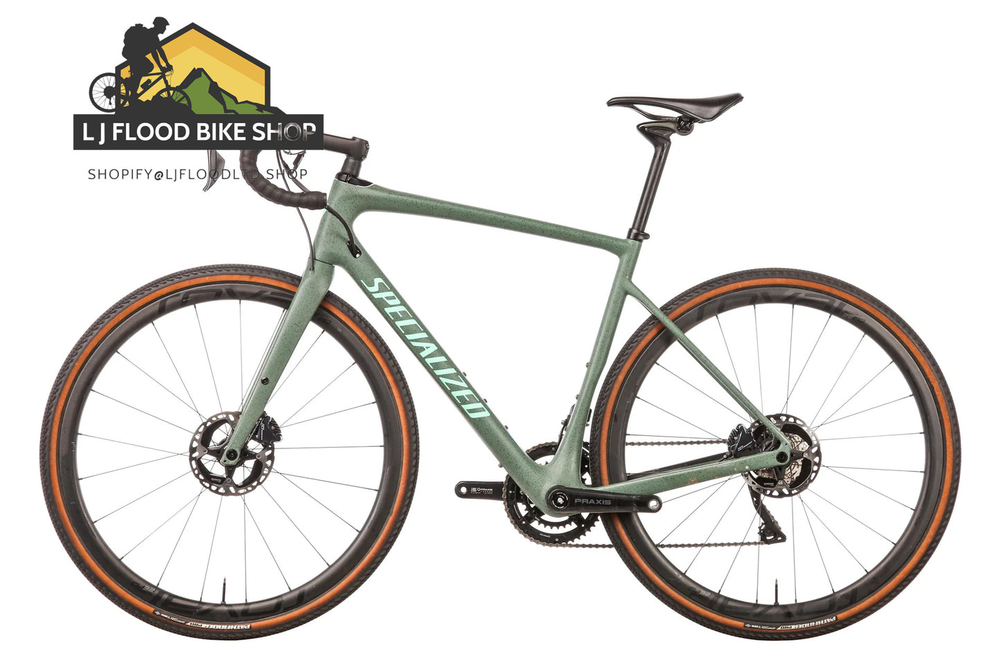 L J FLOOD Specialized Diverge Pro Carbon Gravel Bike