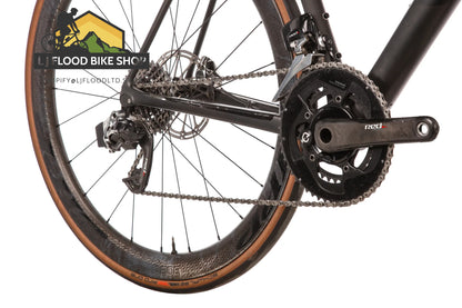 L J FLOOD Canyon Ultimate CF SLX Disc Road Bike