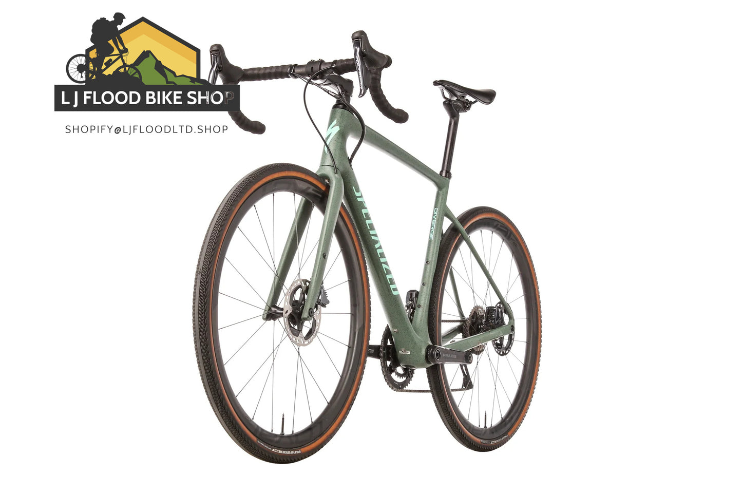 L J FLOOD Specialized Diverge Pro Carbon Gravel Bike